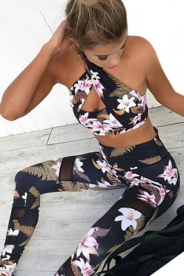 F742-100 Set 2 piese compleu sport/casual din top si pantaloni lungi foto