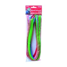 Sarma Plusata DACO, 15 Buc/Set, 15 cm, Multicolor, Sarma Colorata, Sarma Daco, Sarma pentru Decoratii, Sarma Plusata Activitati, Sarma Plusata Modele, foto
