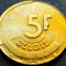 Moneda 5 FRANCI - BELGIA, anul 1993 *cod 1228 B = Text BELGIE
