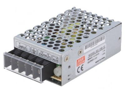 Convertor DC/DC 15W 18-36V la 12V 1.25A foto