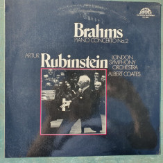 Vinil Brahms - A. Rubinstein, Piano Concerto no 2, London Orchestra