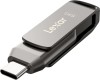 Lexar JumpDrive Dual Drive D400 Type-C/Type-C &amp; Type-A, up to 130MB/s read (USB 3.1) 64GB