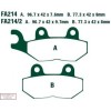 Klocki Ham. Moto. Triumph Sprint (93) 319597 EBCFA214HH