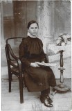 P2861N Fetiță rom&acirc;ncă, 1914, Nădlac, județul Arad