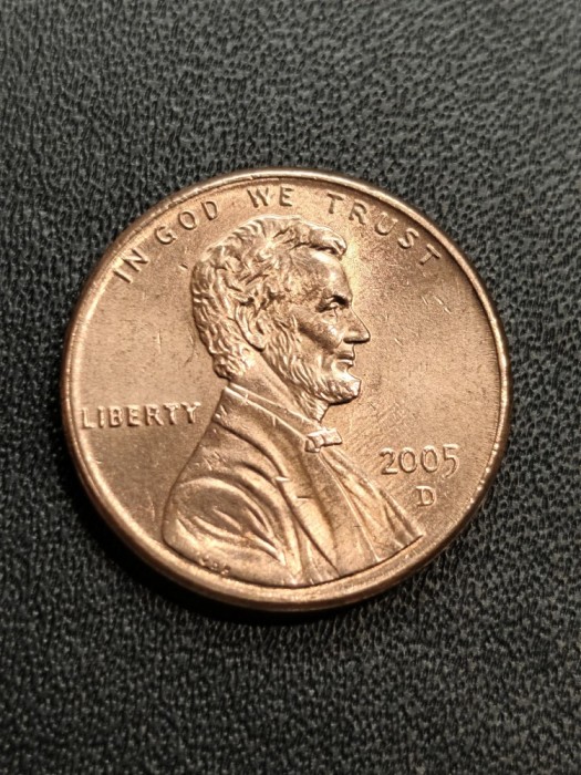 B 11 Moneda 1 Cent SUA 2005 D