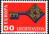 B1471 - Lichtenstein 1968 - Europa neuzat,perfecta stare, Nestampilat