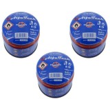 Set 3 Butelii de Gaz Alfatech 190G cu Valve Incluse