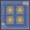 ROMANIA 2005 LP 1673 CENTENARUL ROTARY BLOC DE 4 MNH, Nestampilat