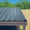 vidaXL Panouri de acoperiș 12 buc. oțel vopsit gri 80x36 cm