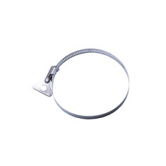Colier din metal cu fluture din plastic, 10 - 16 mm, 10 buc / set