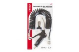Pistol de suflare cu aer comprimat set pneumatic 13ATM AMiO, cu furtun 5 m si triconector, racord 5,5 mm si 1/4 inch, pentru cabine camioane si