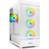 Carcasa Rebel C50 RGB WHITE MID Tower