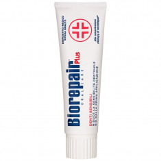 Biorepair Plus Sensitive Teeth pastă de dinți bioactiva pentru desensibilizarea și restabilirea smaltului dentar 75 ml