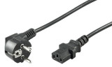 Cablu alimentare PC 5m Schuko tata 90 la IEC320-C13 mama Goobay