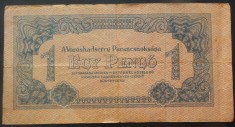 Bancnota 1 PENGO - COMANDAMENTUL ARMATEI ROSII in UNGARIA, anul 1944 *cod 205