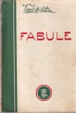 Carte Vasile Militaru - Fabule, Editie 1928, Brosata, 13x20 cm, 189 Pagini, Limba Romana