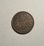 Sarawak 1 One Cent 1886 Piesa Frumoasa, Asia