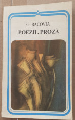 (C524) G. BACOVIA - POEZII. PROZA foto