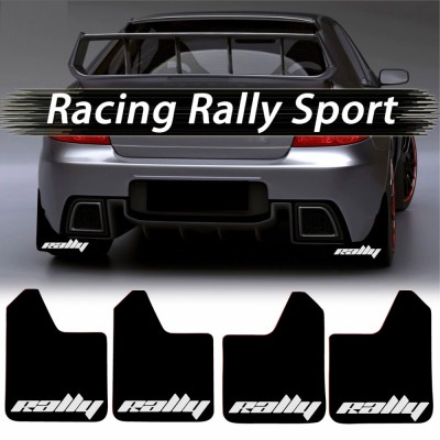 Set 4 Aparatori Noroi SPORT din cauciuc pentru autoturisme, universale, model Rally, dimensiune 30 x 23cm FAVLine Selection foto