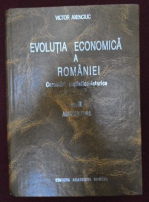 Evolutia economica a Romaniei. Cercetari statistico-istorice 1859-1947 Vol. 2 foto