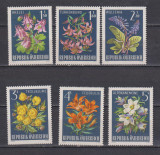 AUSTRIA 1966 FLORA MI. 1209-1214 MNH, Nestampilat