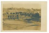 4693 - BRAILA, bridge, Romania - old postcard, real PHOTO, CENSOR - used - 1918, Circulata, Fotografie