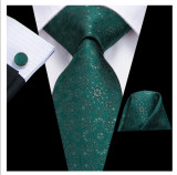 Set cravata + batista + butoni - matase - model 48