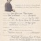 Cerere de viza pentru pentru Regatul Sarbilor Croatilor Slovenilor Yugoslavia 1928