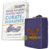 Sapun Natural de Maini Curate si Hidratate cu Namol si Lavanda 120g