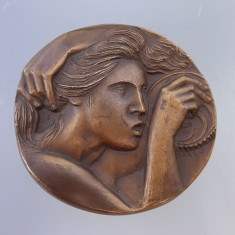 Emilio Greco – Medalie comemorativă pentru Cementir S.p.a. (Roma) 1951 - 1976