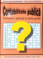 CONTABILITATE PUBLICA-DANIELA NEONILA MARDIROS, FLORIN IOAN SCORTESCU-334233