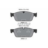 Textar set placute frana, frana disc Q+