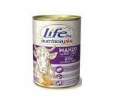 Conserva cu hrana umeda pentru caini cu vita si cartof, Life Dog, 400 g
