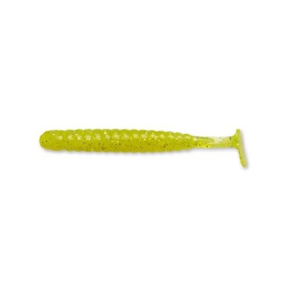 WORM SHAD 4PREDATORS FLOATING 8CM / 6 BUC CHARTREUSE foto