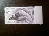 Serie 1 valoare Terres Australes et Antarctiques Francaises 1981 - Fauna Pasare Chionis