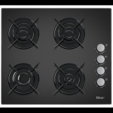 Plita incorporabila gaz sticla negra 7.35kW 4 arzatoare 59x51cm Zilan ZLN0058
