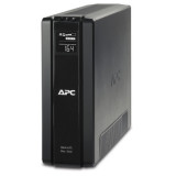 UPS APC Back-UPS Pro 1500VA/865W Tower 230V 6 x CEE 7/7 Schuko outlets Sine Wave AVR LCD BR1500G-GR
