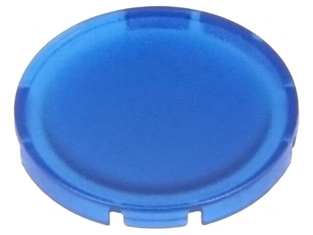 Lentilă Buton 22mm RMQ-Titan Albastră