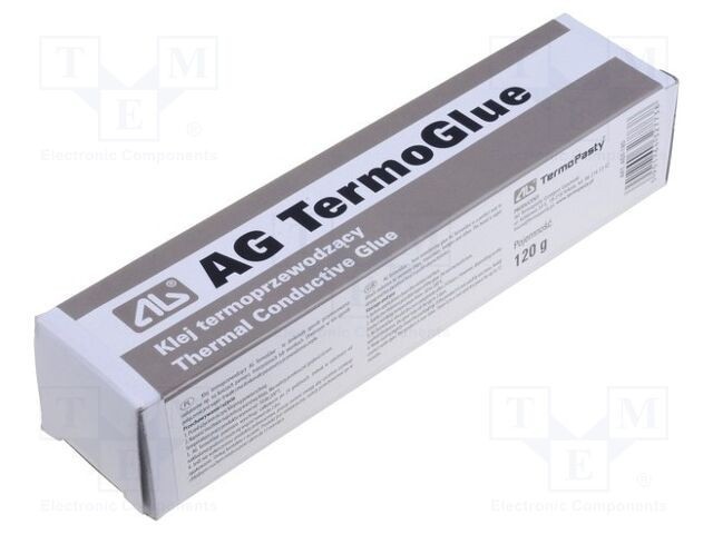 Adeziv termoconductor AG TERMOPASTY Termoglue 1W/mK 120g 5&divide;15min