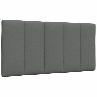 vidaXL Pernă pentru tăblie de pat, gri &amp;icirc;nchis, 100 cm, material textil 4019150 foto