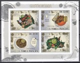 Sao Tome si Principe 2009 - Gastronomia din Sao Tome și Principe, Colita NDT, MNH