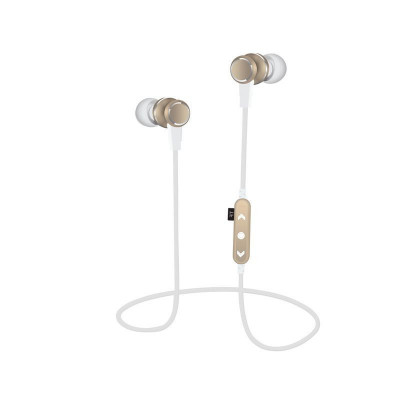 Casti audio Bluetooth sport In-ear, slot TF, hands free, suport magneti foto