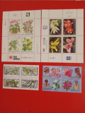 MARSHALL ISLANDS/MICRONESIA , FLORA - 4 SERII COMPLETE MNH