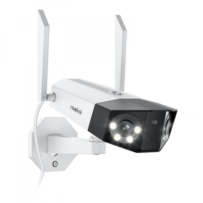 Camera de supraveghere Reolink W730, WIFI cu lentile duble, rezolutie de 8MP, detectare Persoana/Vehicul, unghi vizualizare orizontal 180&deg;