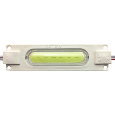 LED modul COB alb rece 12Vdc 2W IP67 cu capac foto
