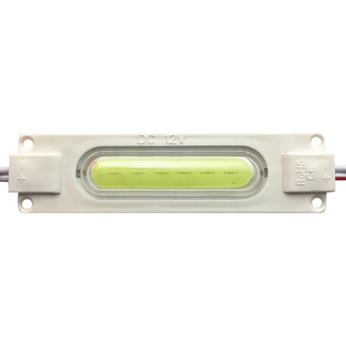 LED modul COB alb rece 12Vdc 2W IP67 cu capac