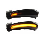 Set 2 Lampi Semnalizare dinamica secventiala progresiva fumurie oglinda GizMondo&reg; compatibil Peugeot 508 / 508 SW Citroen DS5 C4 Picasso C4 Grand Pica