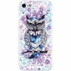 Husa silicon pentru Apple Iphone 7, Abstract Owl
