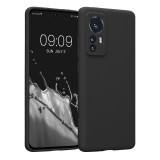 Cumpara ieftin Husa Kwmobile pentru Xiaomi 12/12X, Silicon, Negru, 57124.47, Carcasa