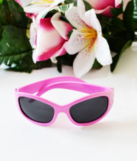 Ochelari roz de soare pentru copii foto